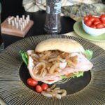 Caramelized Onions on Turkey Sandwich